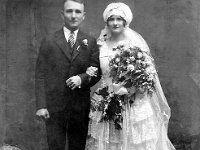 mel-henry-wed-pose  Wedding Day 12 June 1928