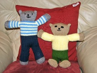 TwoTeddies  Standing & Sitting Teddies