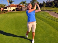 Larissa San-Pasqual-High-varsity-golf-team 2008  Best golf swing for a Trageser west of the Mississippi!
